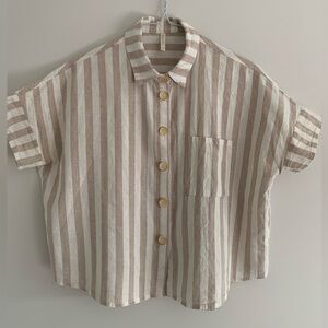 Top/shorts SET, Rylee & Crew linen/cotton blend, size XS